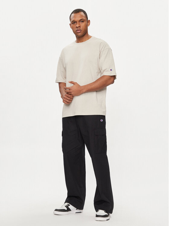 Champion Champion Παντελόνι υφασμάτινο 220015 Μαύρο Custom Fit