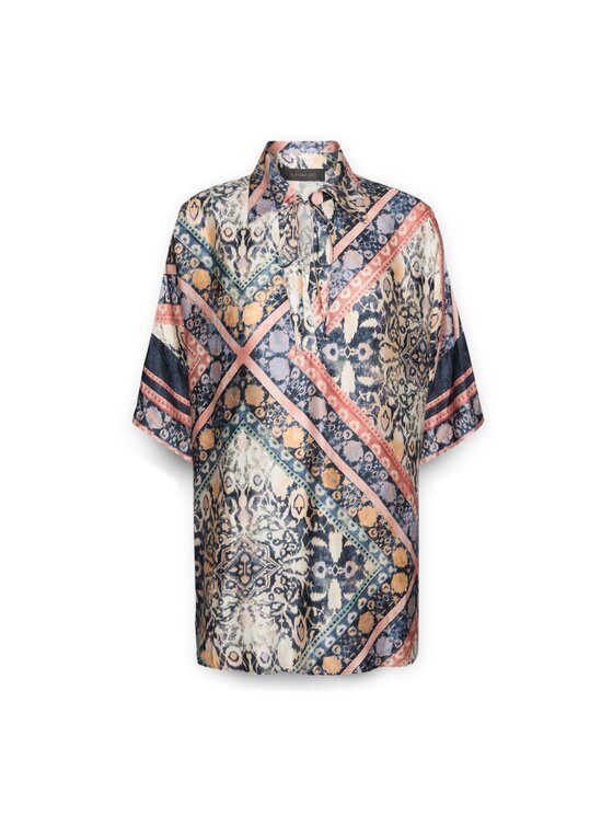 Elena Mirò Elena Mirò Camicia 5068E000111N001 Rosa Regular Fit