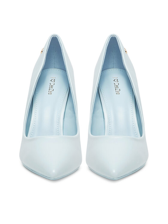 DeeZee DeeZee Pantofi cu toc subțire AB2-4503 Albastru