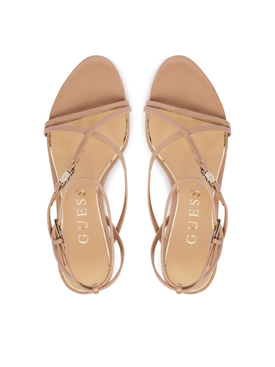 Guess Guess Сандали FLTCON LEA03 Бежов