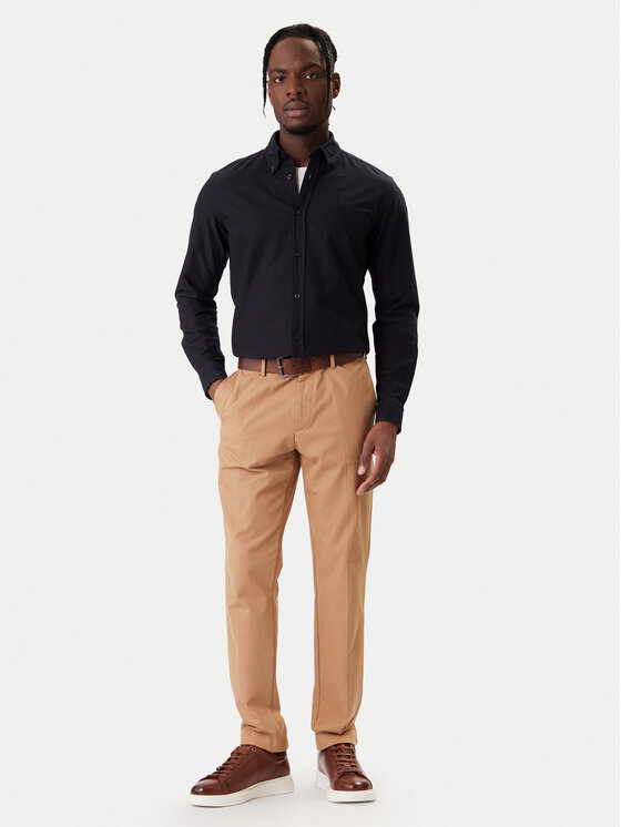 BOSS BOSS Camicia H-Roan 50555920 Blu scuro Slim Fit