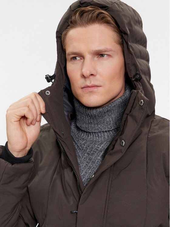4F 4F Зимно яке 4FAW23TDJAM249 Каки Regular Fit