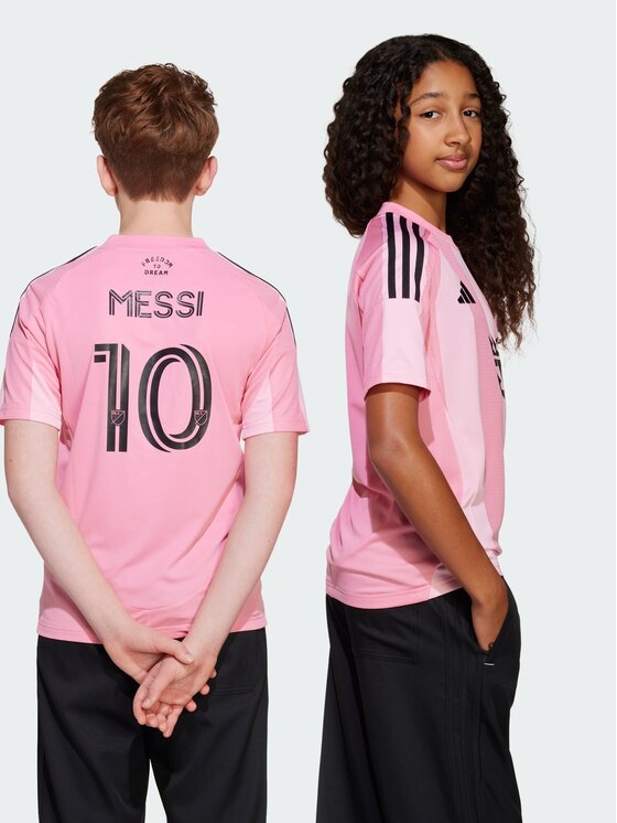 adidas adidas Koszulka techniczna Inter Miami CF 25/26 Messi Home Jersey Różowy Regular Fit
