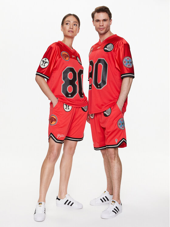 Grimey Grimey Спортни шорти GRBS168 Червен Regular Fit