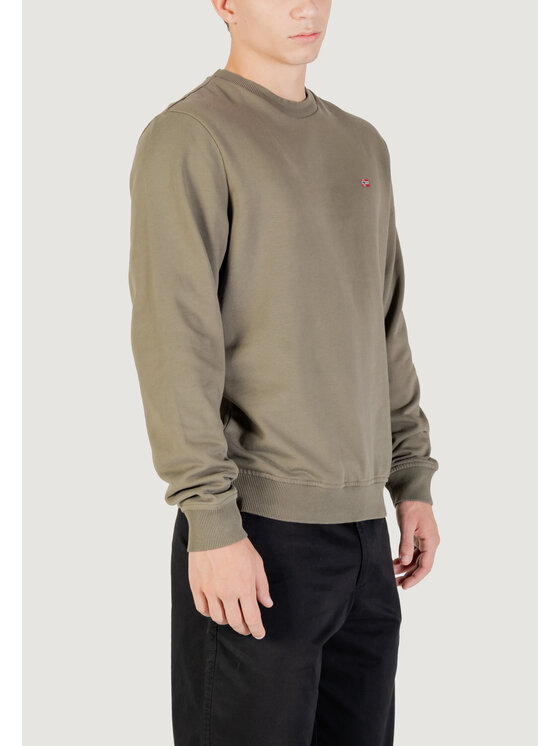 Napapijri Napapijri Μπλούζα BALIS CREW 1 Πράσινο Casual Fit