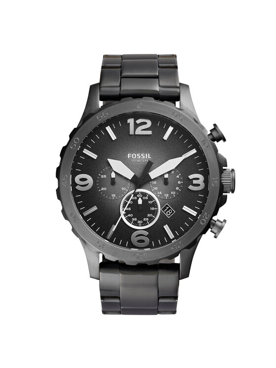 Fossil Fossil Laikrodis Nate JR1437 Pilka