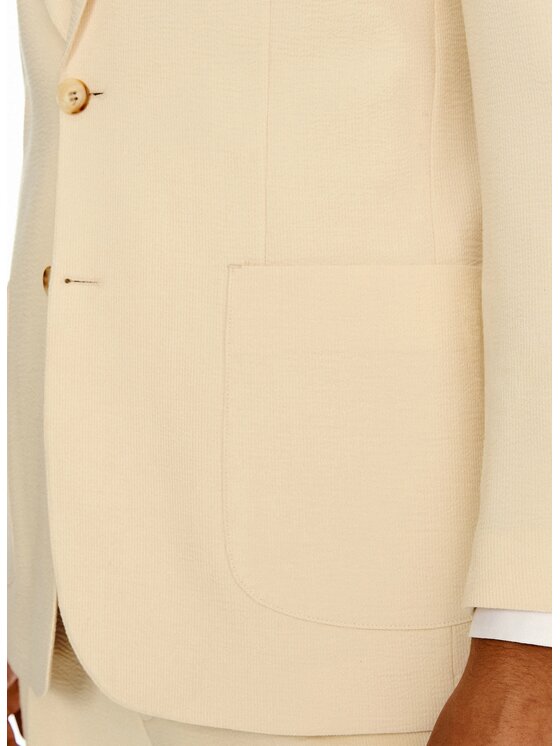 Pako Lorente Pako Lorente Marynarka P26SF-3G-034 Beżowy Slim Fit