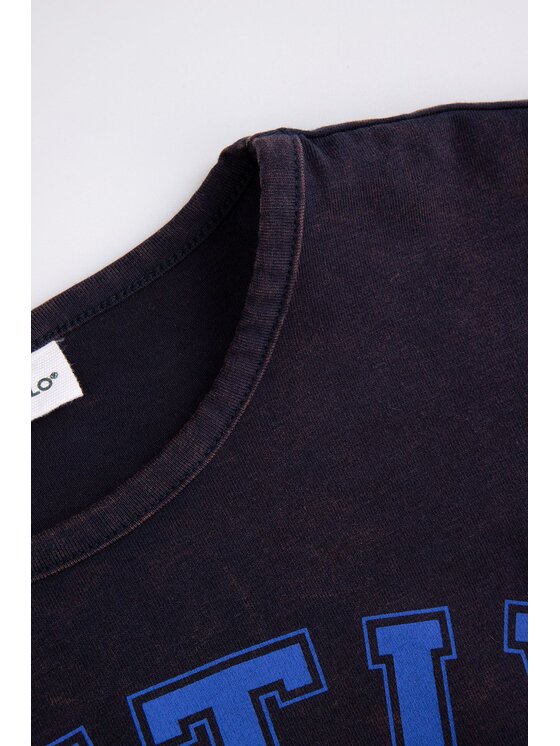 Coccodrillo Coccodrillo T-Shirt ZC5143101AGJ-015 Granatowy Regular Fit