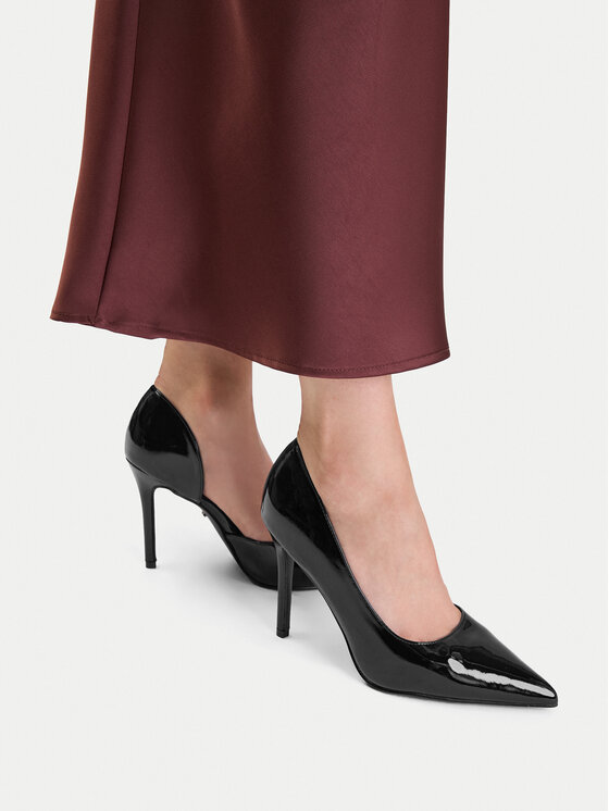 DeeZee DeeZee Pantofi cu toc subțire CEO-WSS21798-01 Negru