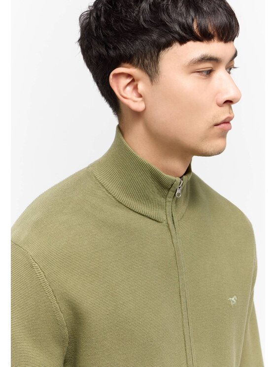 Mustang Mustang Maglione Escondido Verde Regular Fit