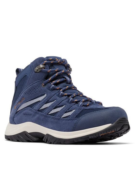 Columbia Trekkingi Crestwood Mid Waterproof 2099861 Niebieski