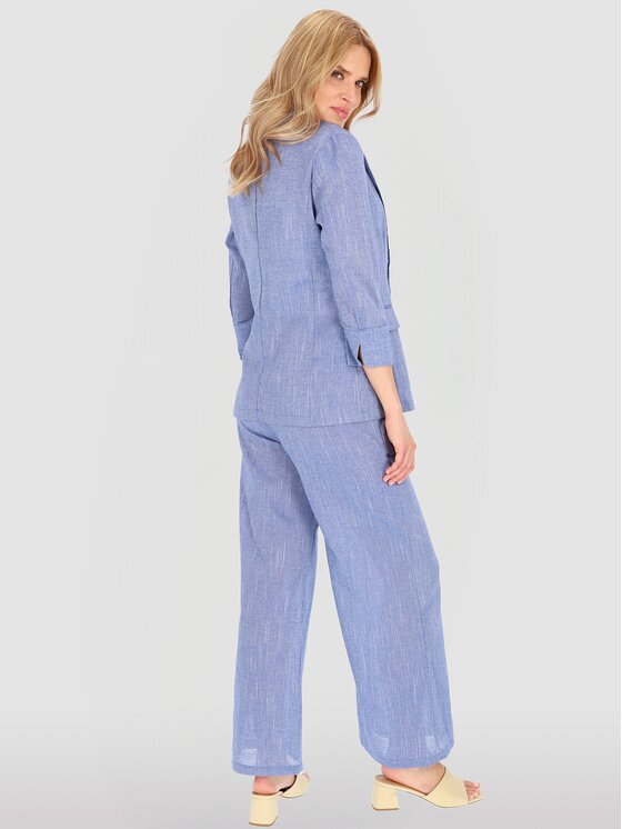 Perso Perso Sako VEE252688F Modrá Regular Fit