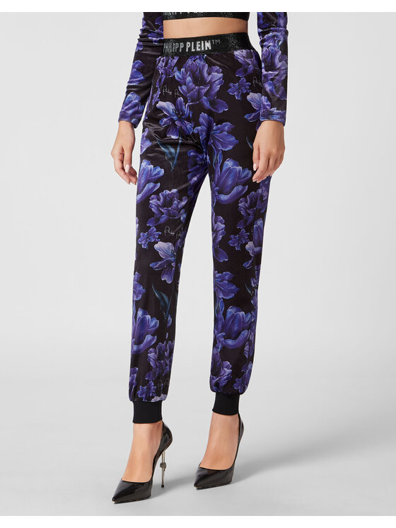 PHILIPP PLEIN PHILIPP PLEIN Jogger nohavice 2797 Čierna Regular Fit