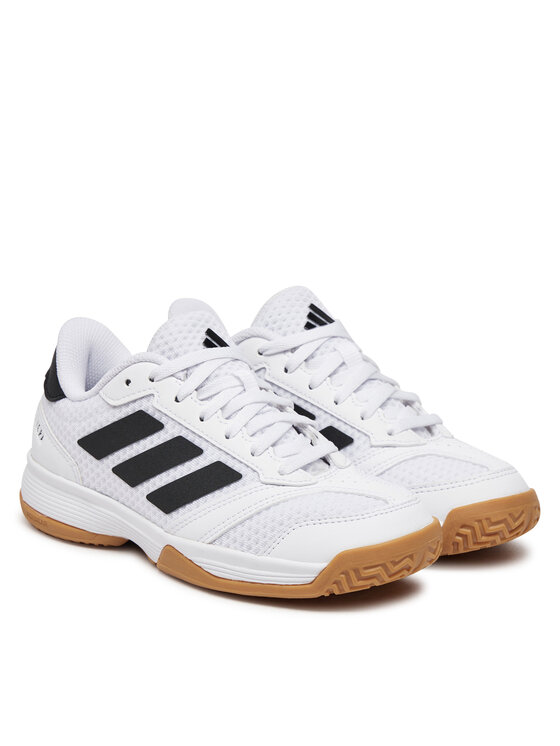 adidas adidas Buty halowe Ligra 8 Indoor Shoes Kids IH8244 Biały
