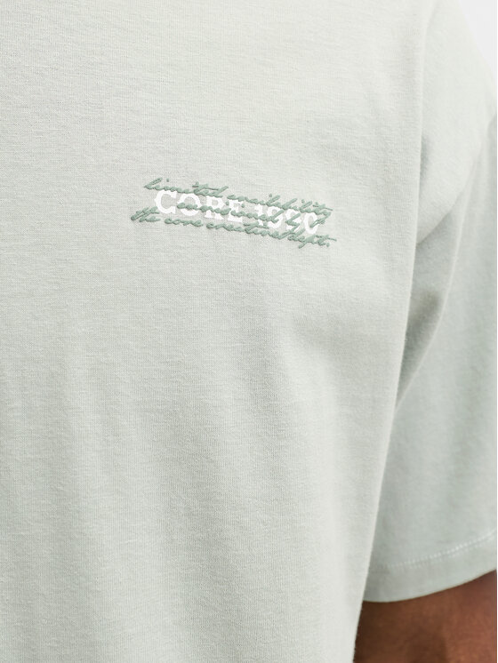 Jack & Jones Jack & Jones T-shirt Eterna 12295544 Verde chiaro Loose Fit
