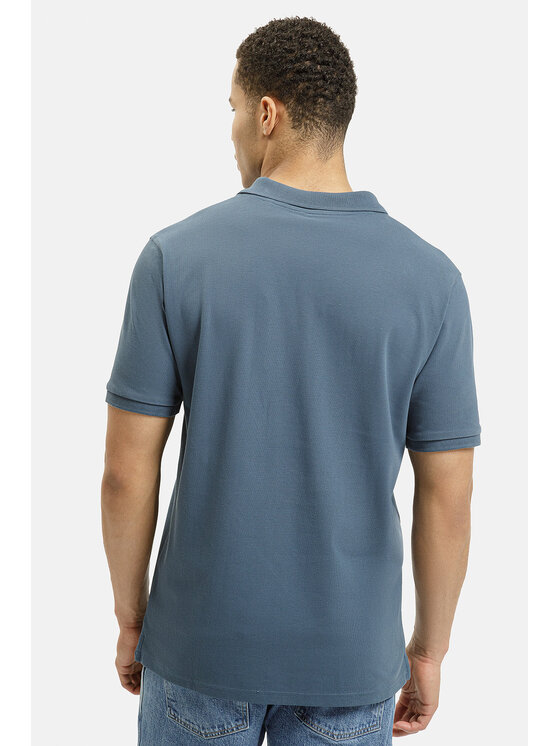 Cross Jeans Cross Jeans Polo 16145-462 Niebieski Regular Fit