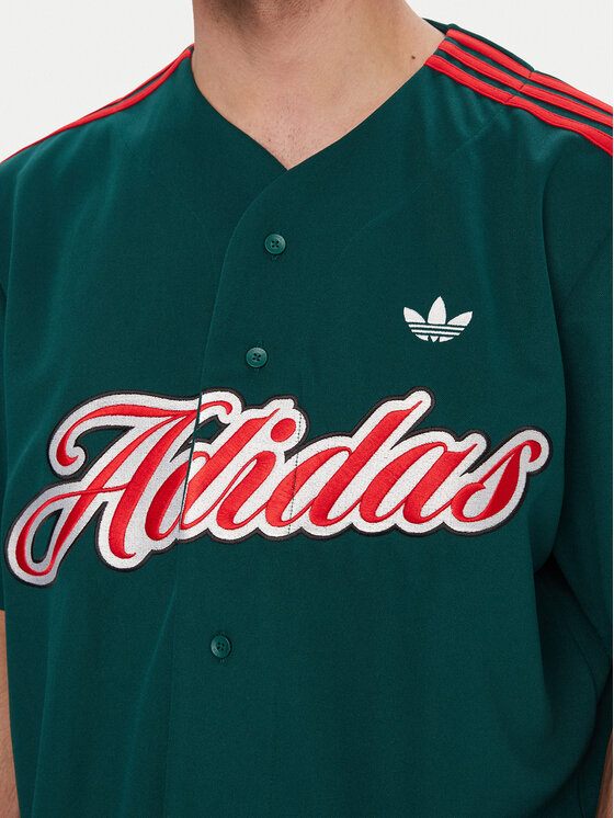 adidas adidas T-särk Summer League Varsity Baseball KE2245 Roheline Oversize