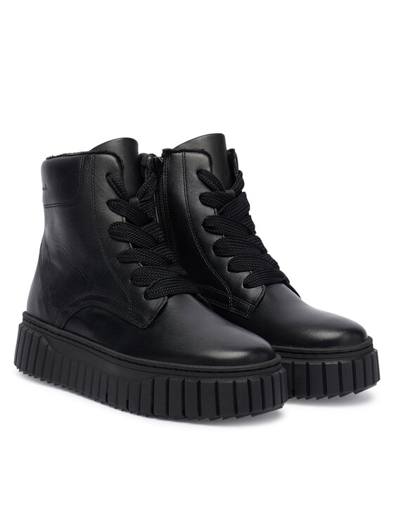 Tamaris Tamaris Kotníková obuv 1-25267-45 Černá
