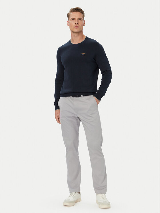 Aeronautica Militare Aeronautica Militare Kampsun 262MA1631UL00506 Tumesinine Regular Fit