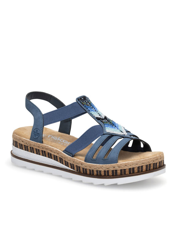 Rieker Rieker Sandale V7909-12 Bleumarin