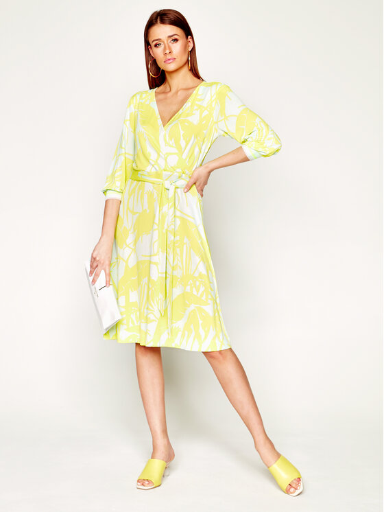 Laurèl Laurèl Ежедневна рокля 11038 Жълт Regular Fit