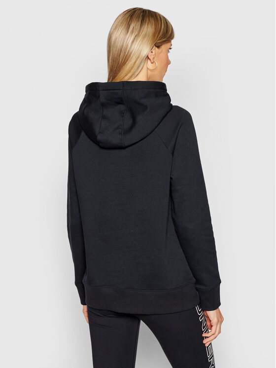 Under Armour Under Armour Bluza Rival 1356317 Czarny Regular Fit
