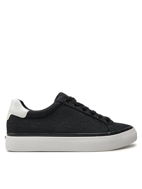 Calvin Klein Superge Vulc Lace Up Diam Fox Mono Jacq HW0HW01907 Črna