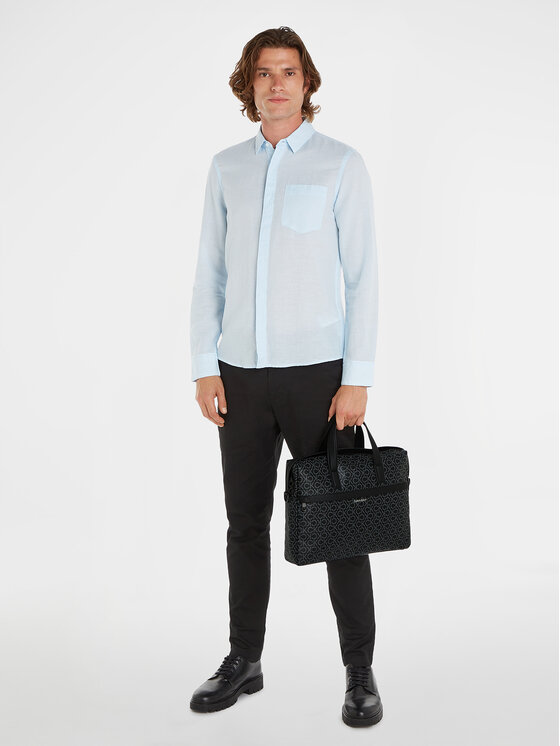 Calvin Klein Calvin Klein Taška na laptop Ck Must Laptop Bag Mono K50K511765 Čierna