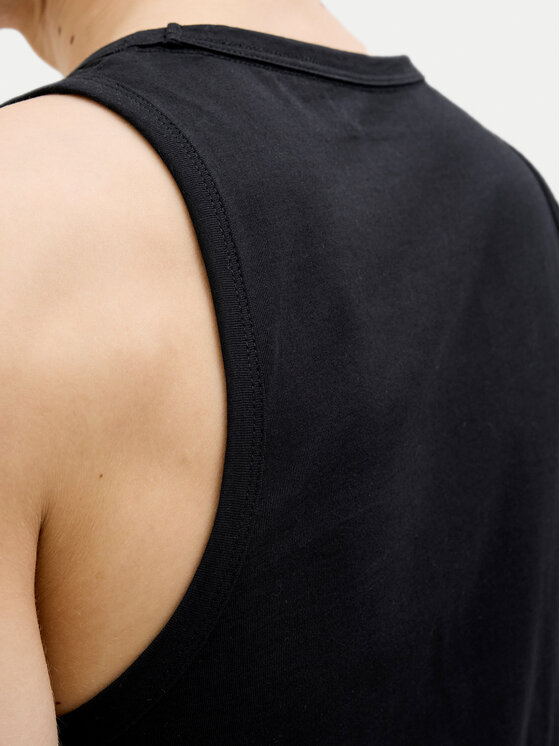 Jack&Jones Jack&Jones Tank top marškinėliai Hawaii 12269321 Juoda Standard Fit