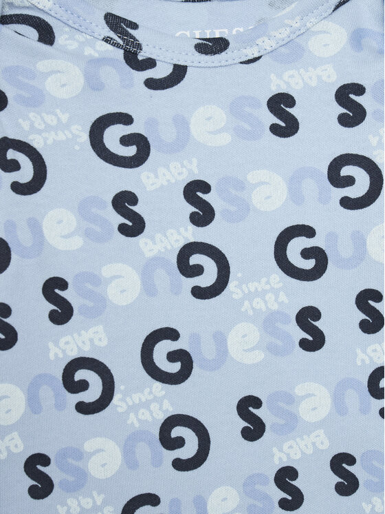 Guess Guess Vaikiškas komplektas H5RW03 KA6W0 Mėlyna Regular Fit