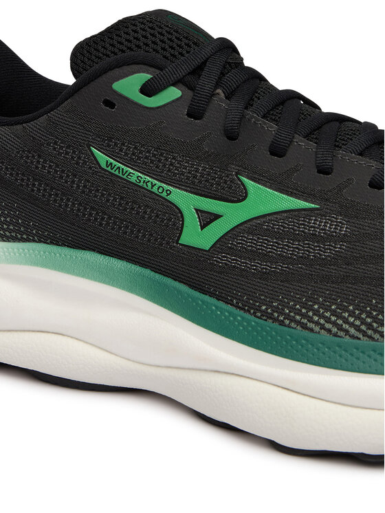 Mizuno Mizuno Bežecké topánky Wave Sky 9 J1GC2502 55 Čierna