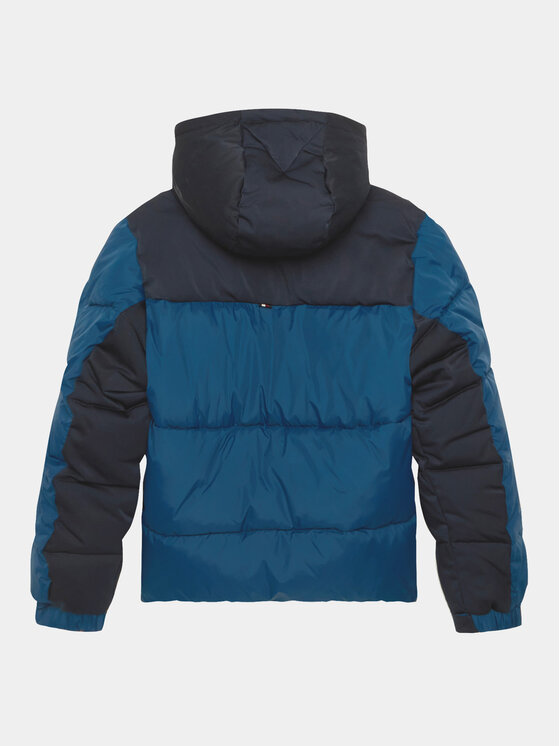 Tommy Hilfiger Tommy Hilfiger Zimné bundy KB0KB08785 S Modrá Regular Fit