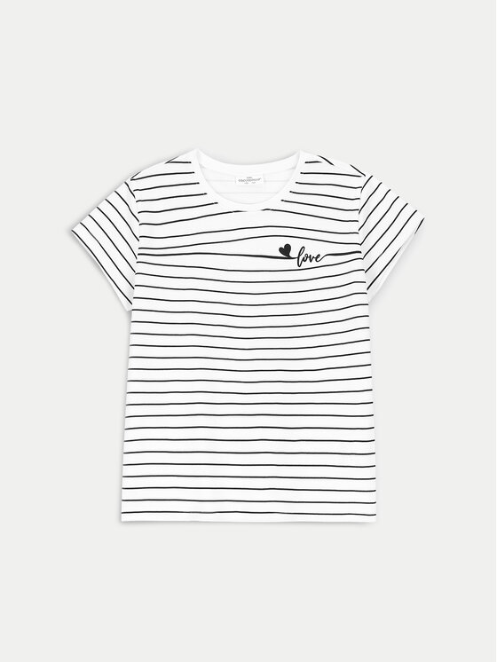 Coccodrillo Coccodrillo T-Shirt ZC4143213VGA Weiß Regular Fit