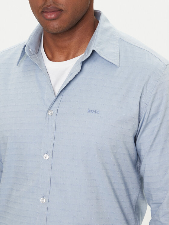 BOSS BOSS Cămașă Relegant 50548959 Albastru celest Regular Fit