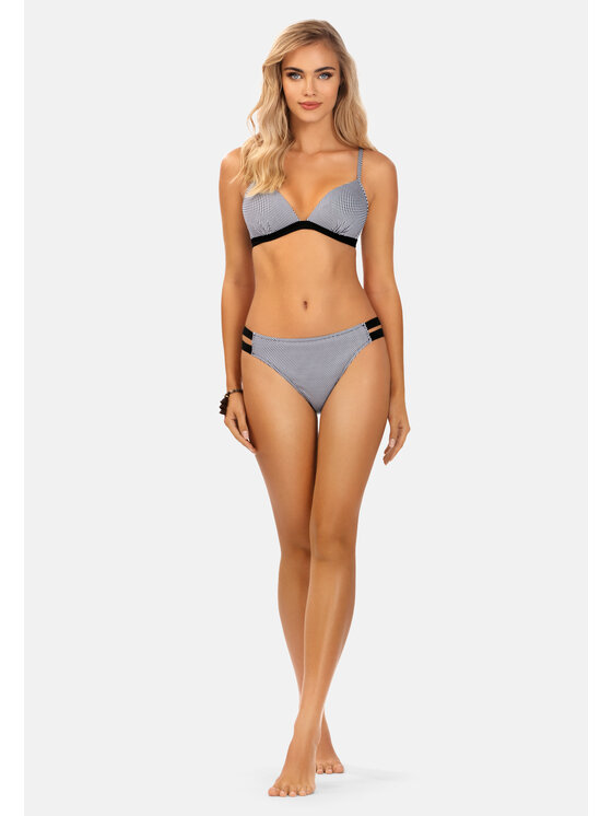 Miss Lou Miss Lou Bikini ML011 Czarny