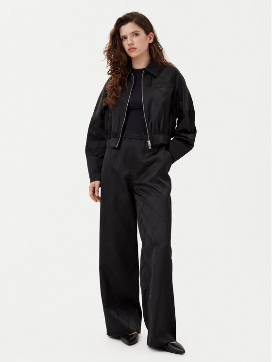 HUGO HUGO Übergangsjacke Aleria-1 50538791 Schwarz Regular Fit