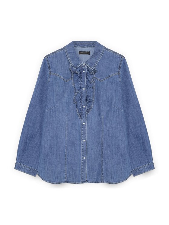 Fiorella Rubino Fiorella Rubino Camicia 5400T001415N024 Blu Regular Fit