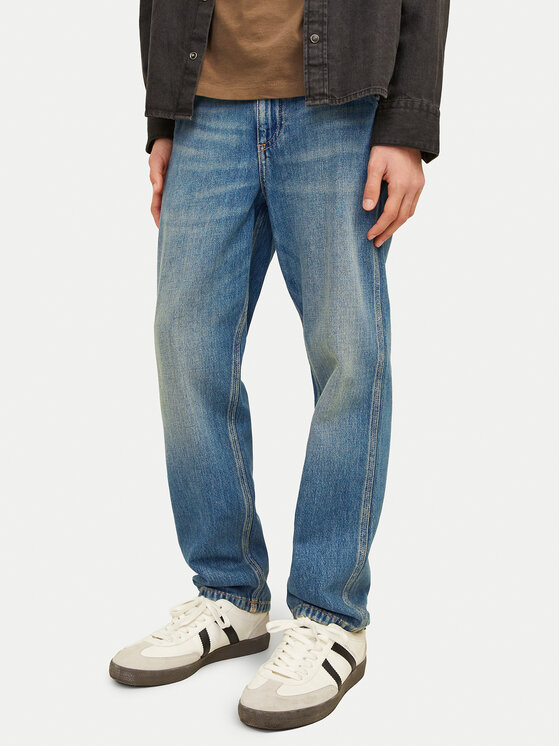 Jack&Jones Junior Džinsi Chris 12262182 Zils Relaxed Fit