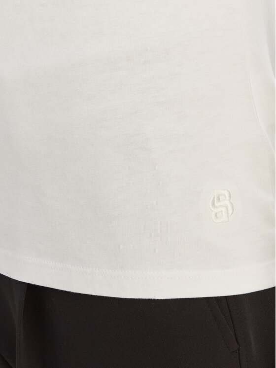 BOSS BOSS T-Shirt Evyta 50561508 Biały Slim Fit