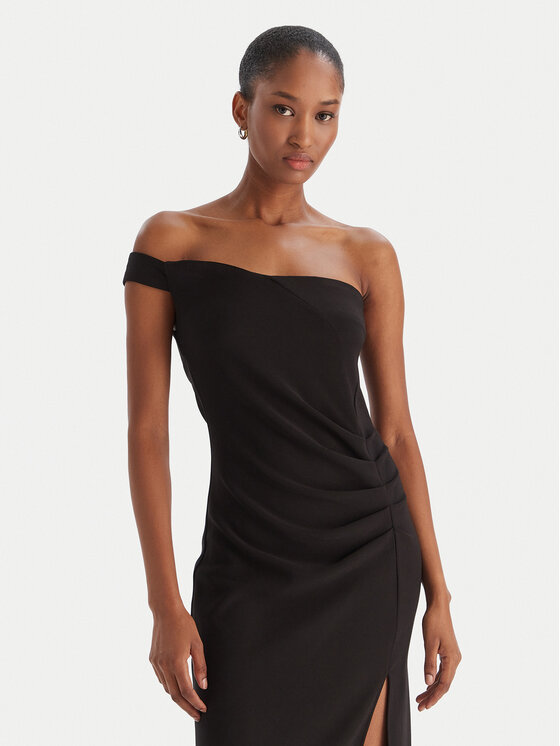 Eleh Eleh Abendkleid EFW250217 Schwarz Regular Fit