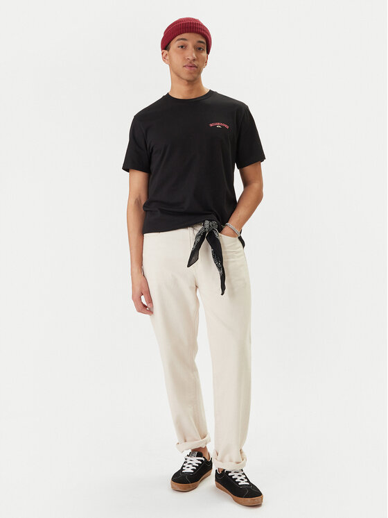 Quiksilver Quiksilver T-Shirt EQYZT08307 Černá Regular Fit