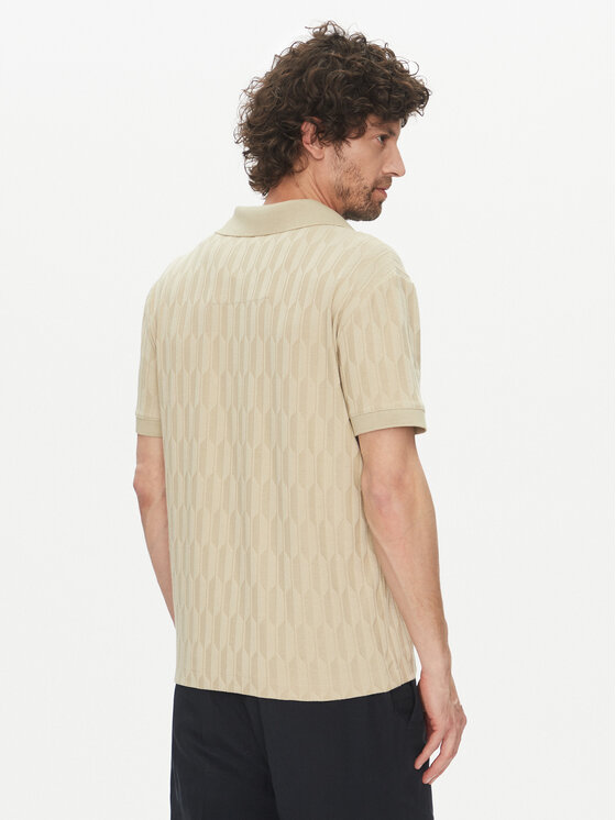 Marciano Guess Marciano Guess Polo särk 5GHP03 6326A Beež Regular Fit