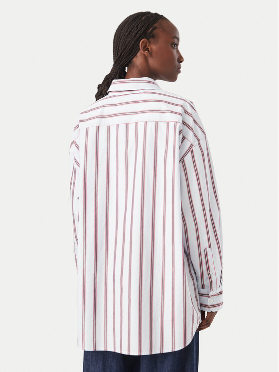 Tommy Jeans Tommy Jeans Koszula Essetnial DW0DW23340 Niebieski jasny Oversize