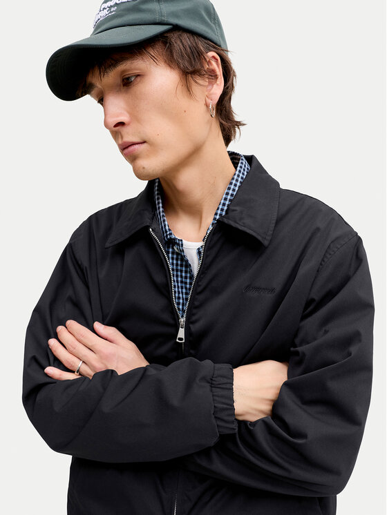 Jack & Jones Jack & Jones Pārejas jaka Catskills 12291448 Melns Regular Fit