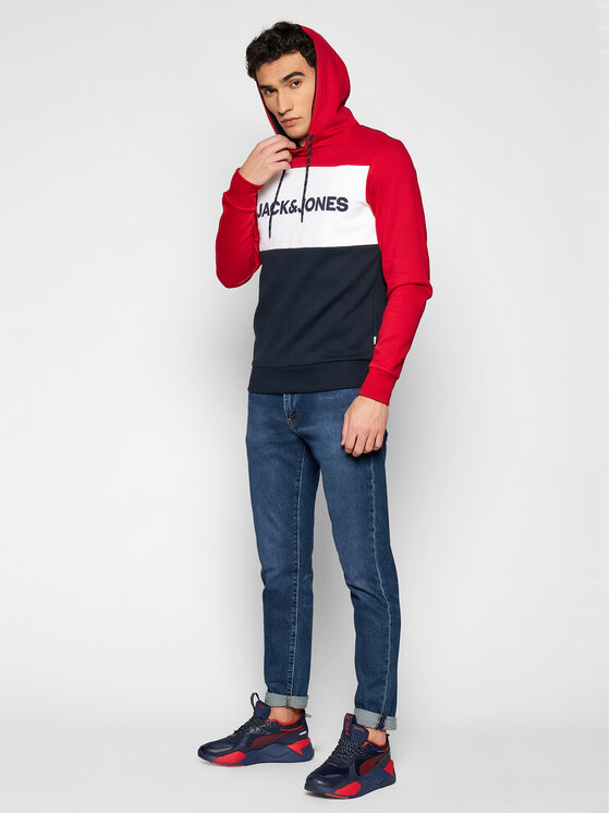 Felpa Logo Blocking 12172344 Multicolore Regular
