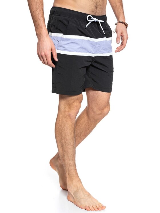 Wrangler Wrangler Pantaloncini di tessuto SWIMSHORT Nero Regular Fit