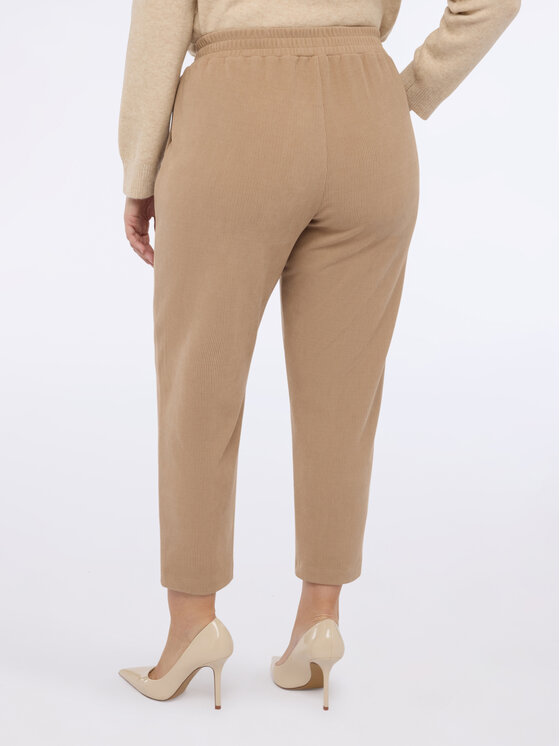 Fiorella Rubino Fiorella Rubino Pantaloni di tessuto P802L002286N012 Crema Regular Fit