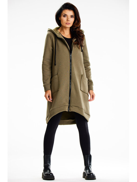 Infinite You Infinite You Bluza M334 Khaki Basic Fit