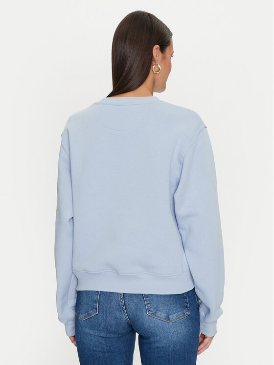 Guess Guess Sweatshirt W4YQ26 K9Z21 Himmelblau Regular Fit