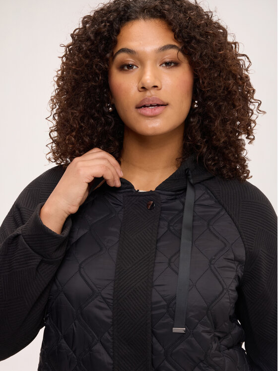 Fiorella Rubino Fiorella Rubino Giubbotto piumino F027T001567N033 Nero Over Fit